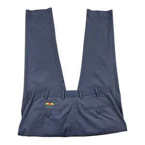Peter Millar Crown Crafted Blue Baltusrol Golf Pant Size 32x30